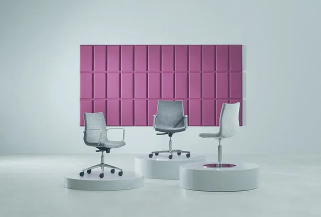 Vergaderstoel sumo met wielen