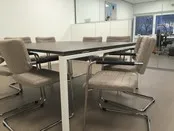 Vierkante vergadertafel Catro