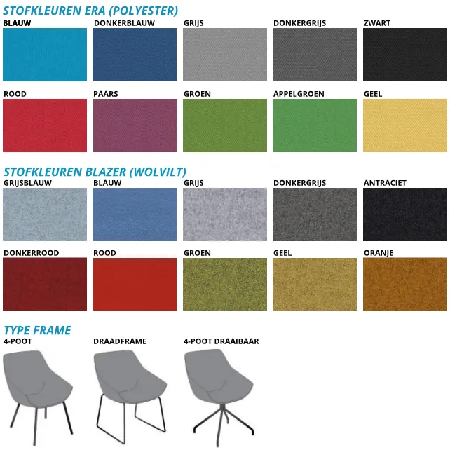 Vergaderstoel Jay Vergaderstoel Jay