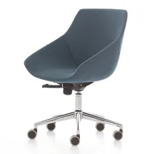 Vergaderstoel Jay met wieltjes