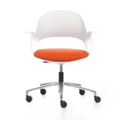 Vergaderstoel Alava met wieltjes