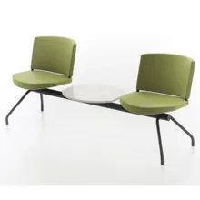 Kurvi bench 2 zits met tafel