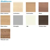 Vepa bijzettafel skeef rond