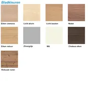 Vepa vergadertafel skeef vierkant