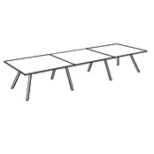 Vepa vergadertafel rechthoeking