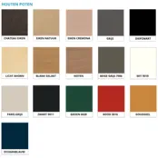 Vepa loft hout vierkant