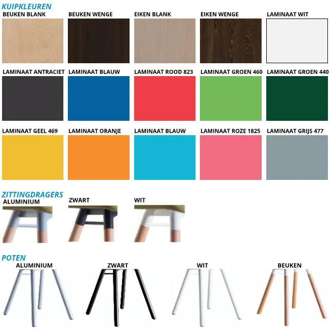 Kantinestoel Bombay Kantinestoel Bombay