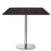 Tom kolomtafel vierkant poot met afgeronde hoeken