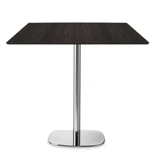 Tom kolomtafel vierkant poot met afgeronde hoeken