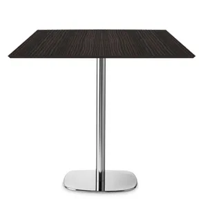 Tom kolomtafel vierkant poot met afgeronde hoeken