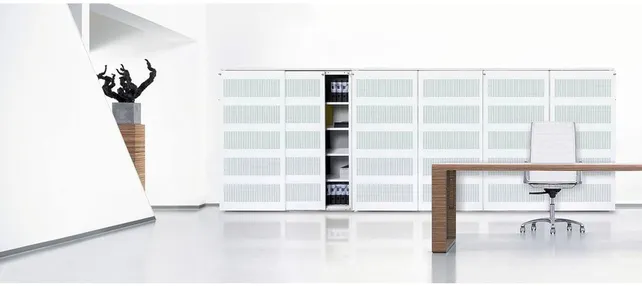 2-store schuifdeurkast 117x160 cm