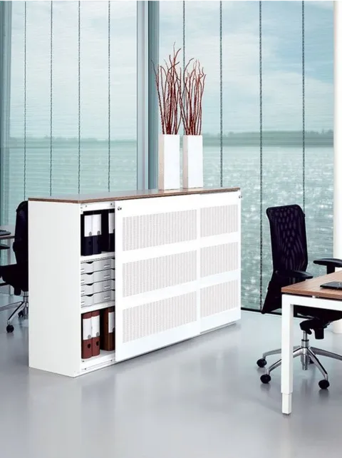 2-store schuifdeurkast 117x160 cm