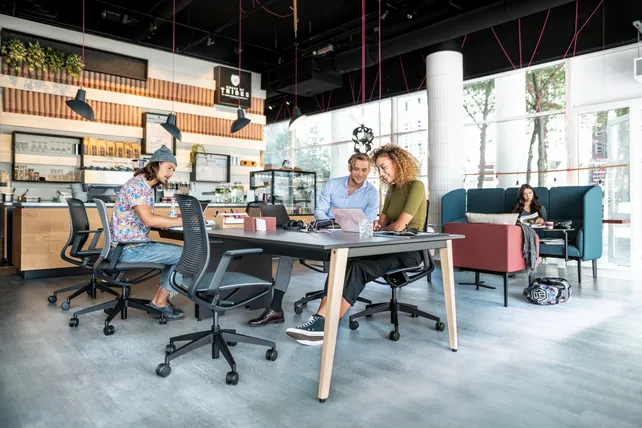 Sedus se:motion gestoffeerd