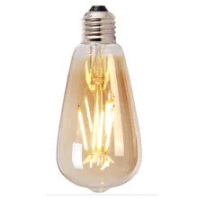 LED Lichtbron Druppel gold 14,5 cm dimbaar - 4 watt