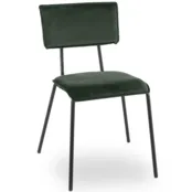 Kantinestoel Genua gestoffeerd