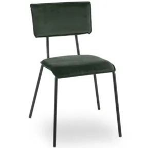 Kantinestoel Genua gestoffeerd