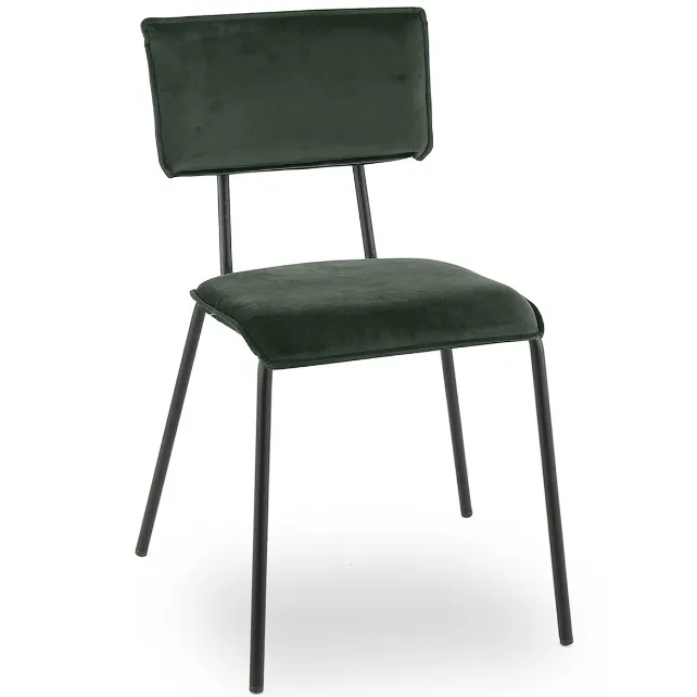 Kantinestoel Genua gestoffeerd