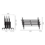 Sedus Brainstorm klaptafel