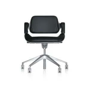 Silver bureaudraaistoel lage rug