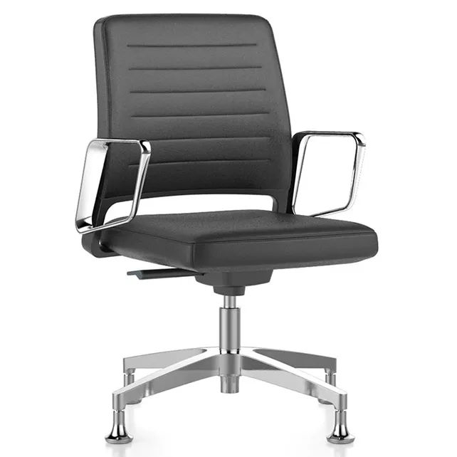 VINTAGEis5 conferentiefauteuil gestoffeerd