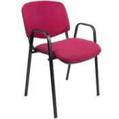 Vergaderstoel Bruno met armleggers