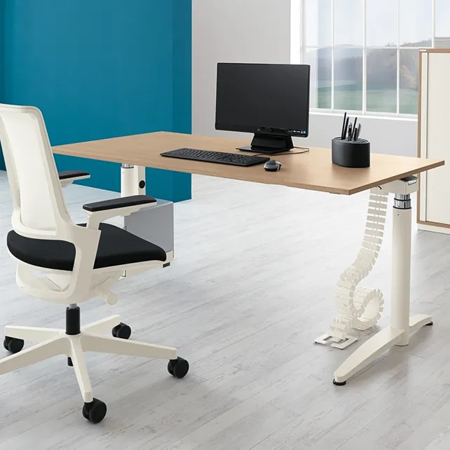 Palmberg Caldo zit-sta bureau met slinger