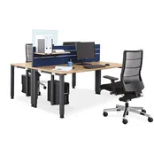 Palmberg Systo tec bureau hoogte instelbaar vierkante poot Palmberg Systo tec bureau hoogte instelbaar vierkante poot