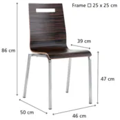 Kantinestoel Burano Kantinestoel Burano