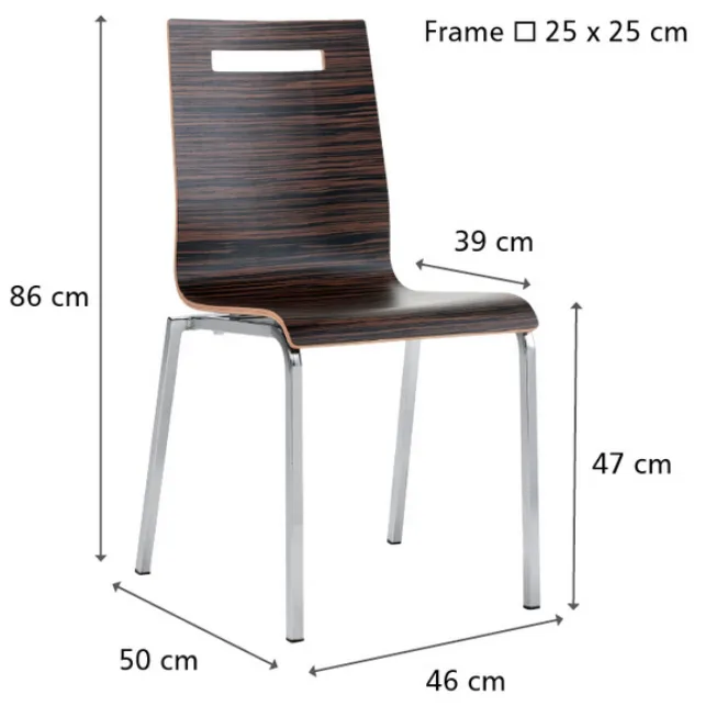 Kantinestoel Burano Kantinestoel Burano