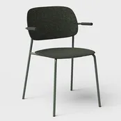 Hale vergaderstoel met armleuningen