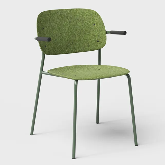 Hale vergaderstoel met armleuningen