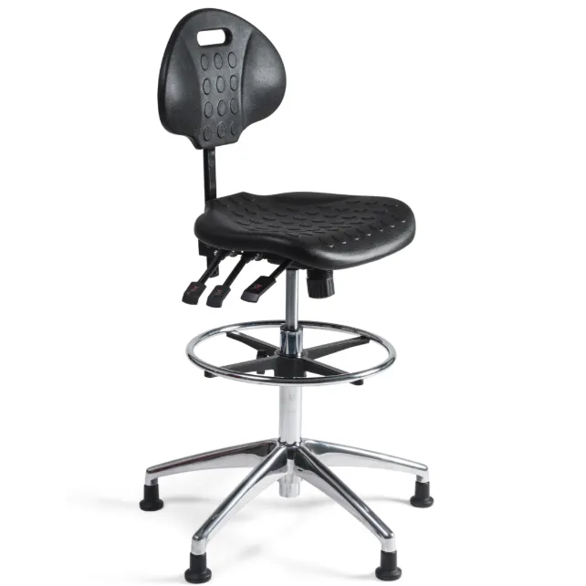 Werkstoel Basic hoog