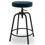 Middelhoge kruk Tergu gestoffeerd