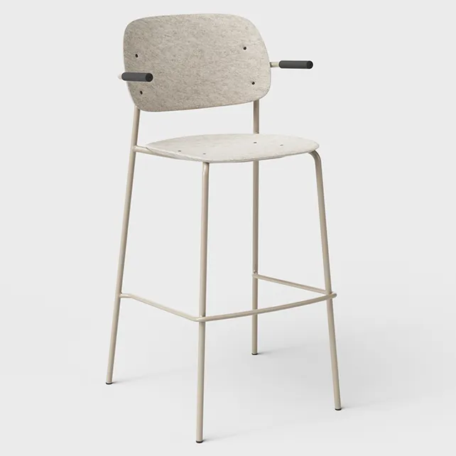 Hale barstoel met armleuningen