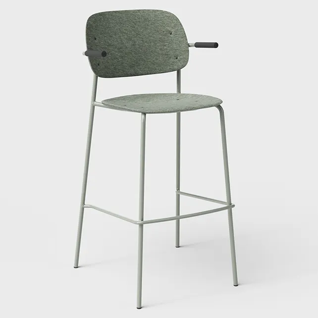 Hale barstoel met armleuningen