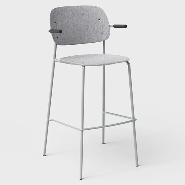 Hale barstoel met armleuningen