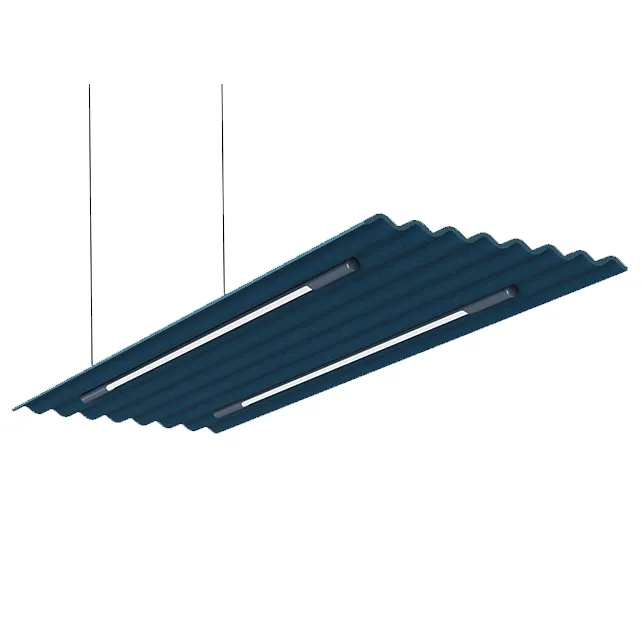 Mute flow zwevend met verlichting