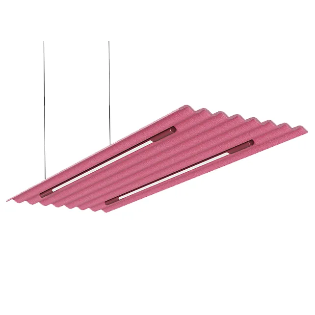 Mute flow zwevend met verlichting