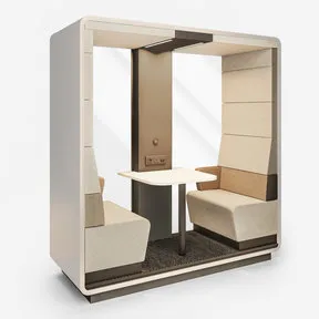 Mikomax Hush Meet Open S vergaderruimte