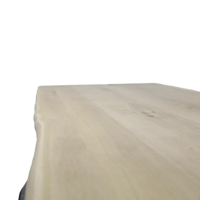 Elektrisch zit-sta bureau Solido massief Eiken