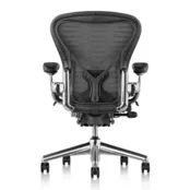 Refurbished Herman Miller Aeron Chair Tuxedo (Polished)