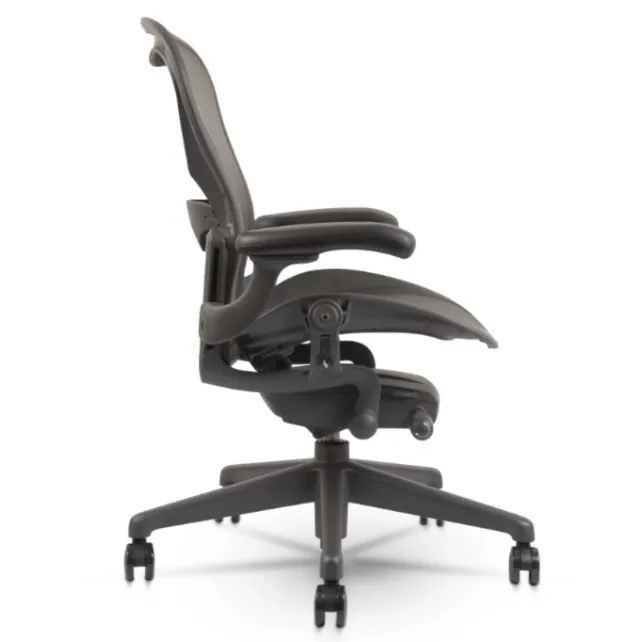 Herman Miller Aeron Remastered Graphite bureaustoel Refurbished