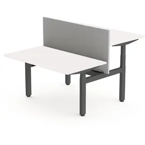 Duo zit-sta bureau Solido Refurbished 160x80cm
