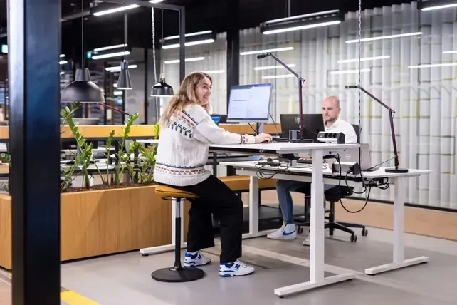 Vepa Presto RT zit-sta bureautafel (voorraadmodel)