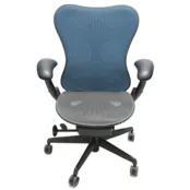 Herman Miller Mirra 1 Refurbished Blue Fog Butterfly (ACTIEPRIJS) Herman Miller Mirra 1 Refurbished Blue Fog Butterfly (ACTIEPRIJS)