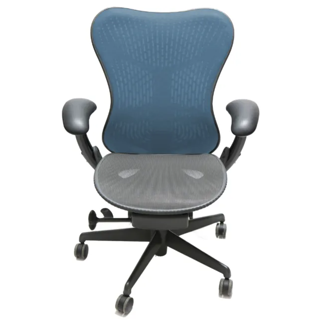 Herman Miller Mirra 1 Refurbished Blue Fog Butterfly (ACTIEPRIJS) Herman Miller Mirra 1 Refurbished Blue Fog Butterfly (ACTIEPRIJS)