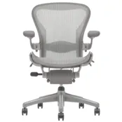 Refurbished Herman Miller Aeron Chair Classic (Titanium)