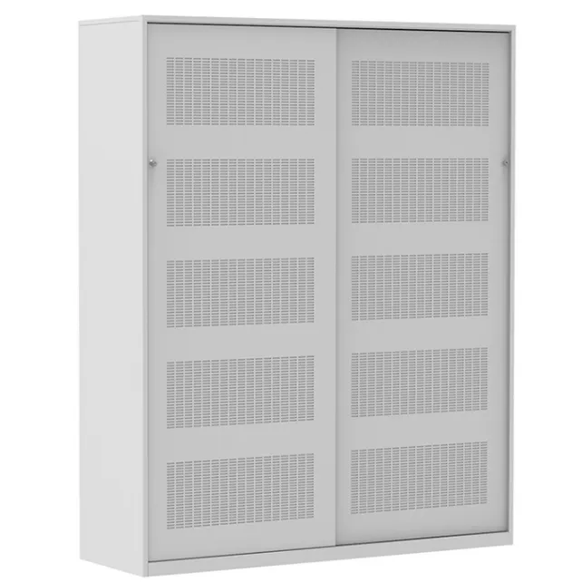 Akoestische schuifdeurkast 198x160x50cm