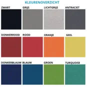 Vakkenkast Modu totaalopstelling 142x119cm