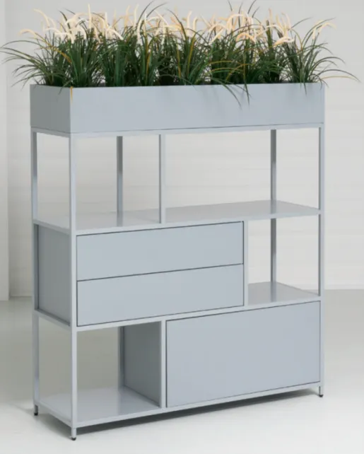 Vakkenkast Modu totaalopstelling 142x119cm